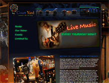 Tablet Screenshot of courtyardristorante.com